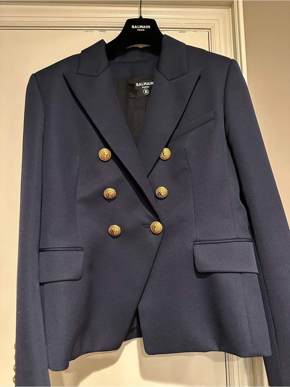 ✨ Authentic BALMAIN Paris Double-Breasted Blazer ✨